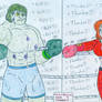 Boxing Hulk vs Thundra