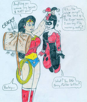 Wonder Woman vs Harley Quinn - 2