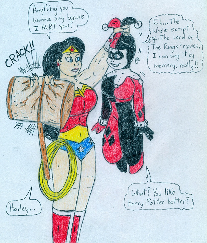 Wonder Woman vs Harley Quinn - 2