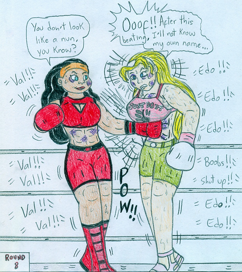 Boxing Valerie vs Elizabeth 'Eda' Blackwater