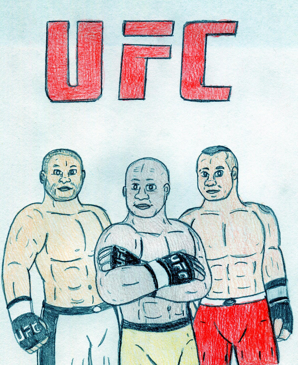 UFC Fighters - 2 by Jose-Ramiro on DeviantArt