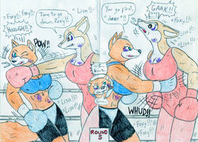 Boxing Lisa vs Foxy Roxy