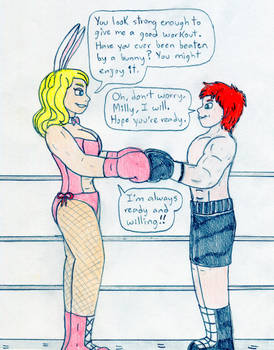 Boxing Milly vs Daniel