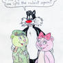 Sylvester meets the Happy Tree Friends