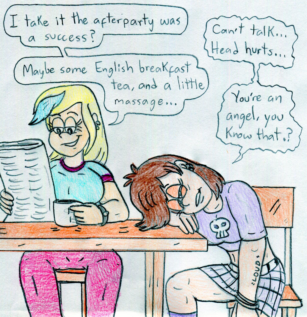 Older Luna Loud and Sam by Jose-Ramiro on DeviantArt