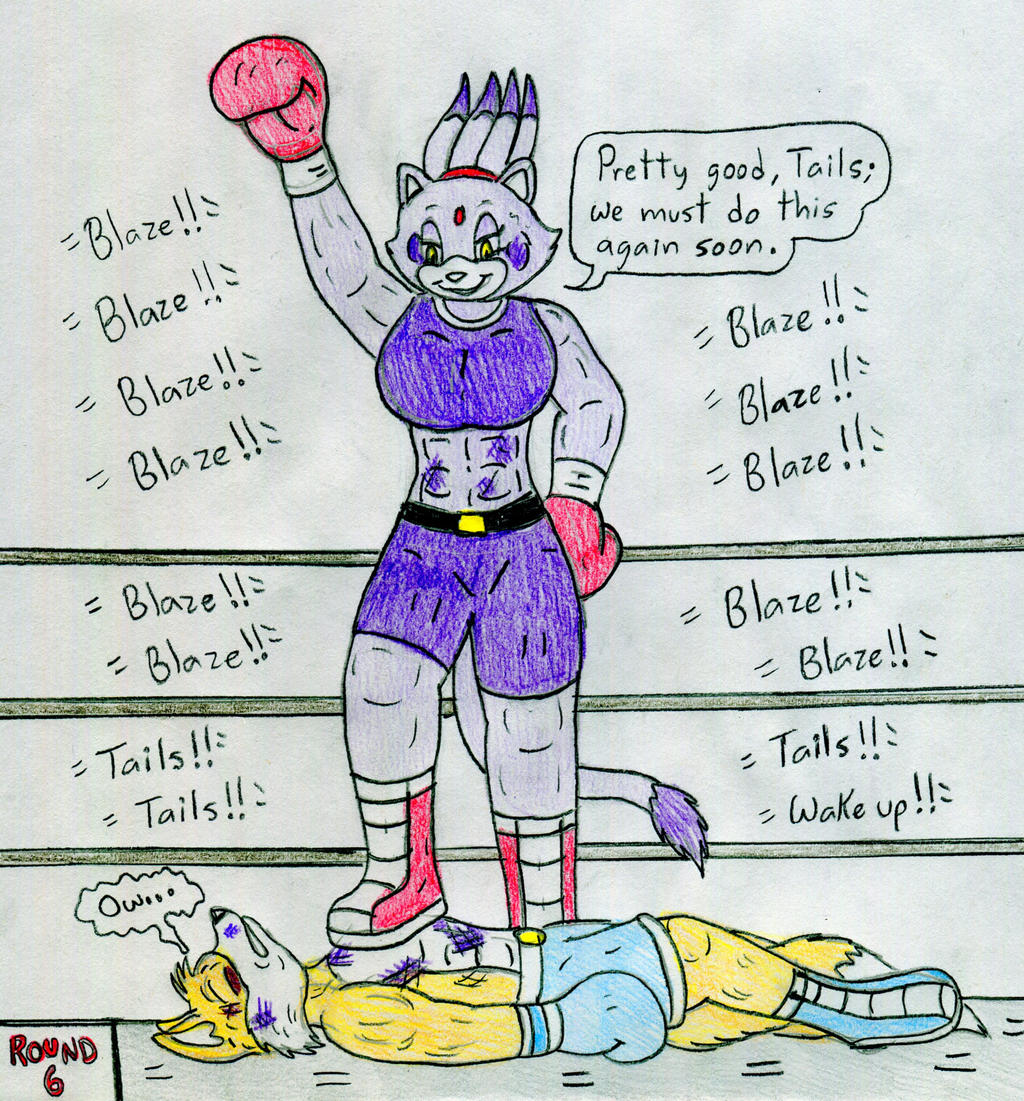 Deviantart Tails Boxing Boxing Blaze vs Tails - Final by Jose-Ramiro on DeviantArt