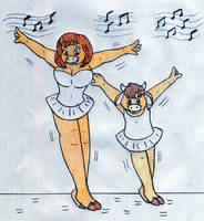 Deviantart Jose Ramiro Flashdance Flashdance Muffy and Chip Crosswire by Jose-Ramiro on DeviantArt