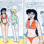 Beach Betty and Veronica