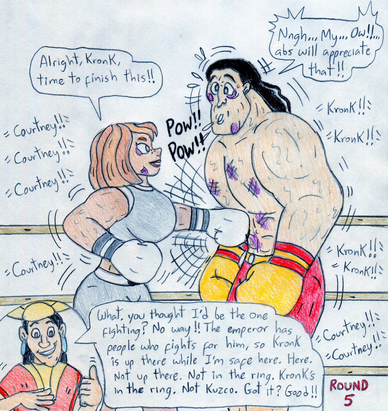 Jose Ramiro Coutney Boxing Courtney vs Kronk by Jose-Ramiro on DeviantArt