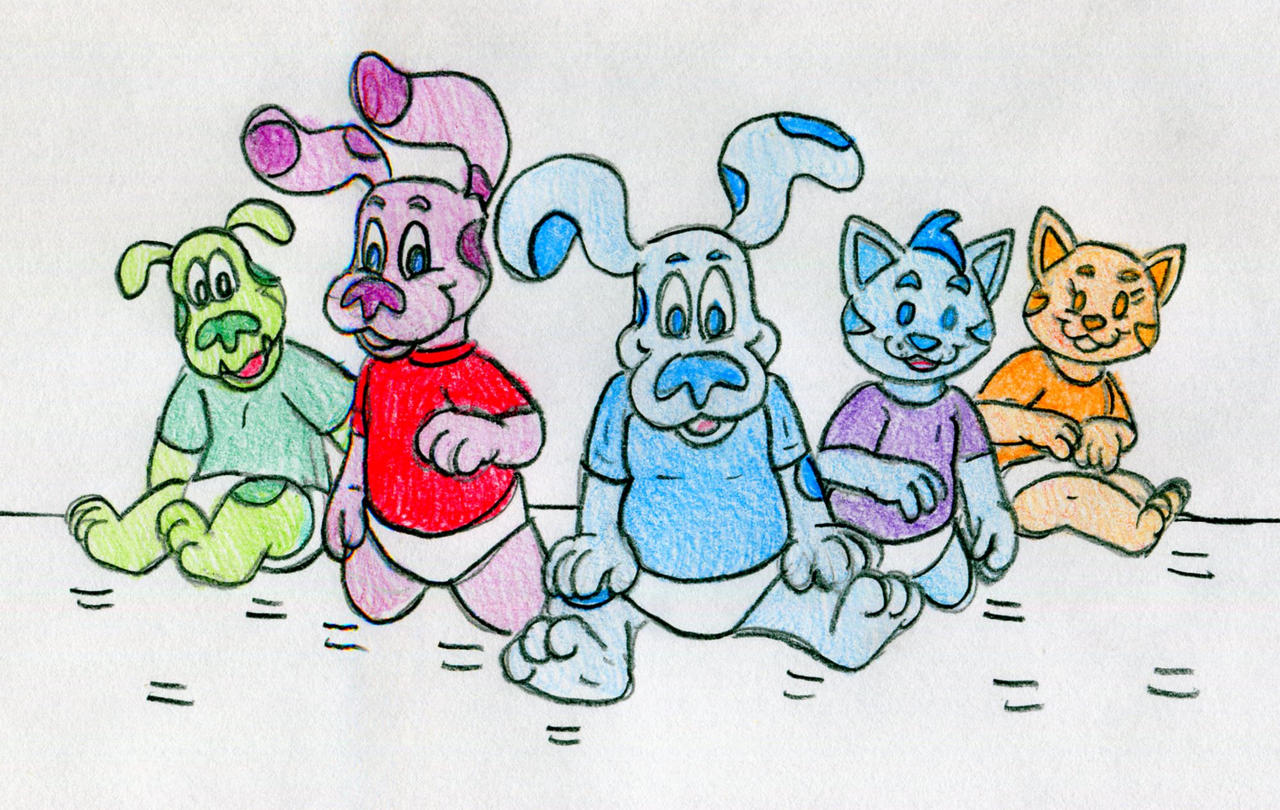 Baby Pups and Kittens by Jose-Ramiro on DeviantArt