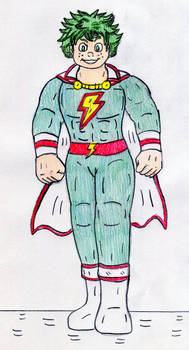 SHAZAM Izuku Midoriya