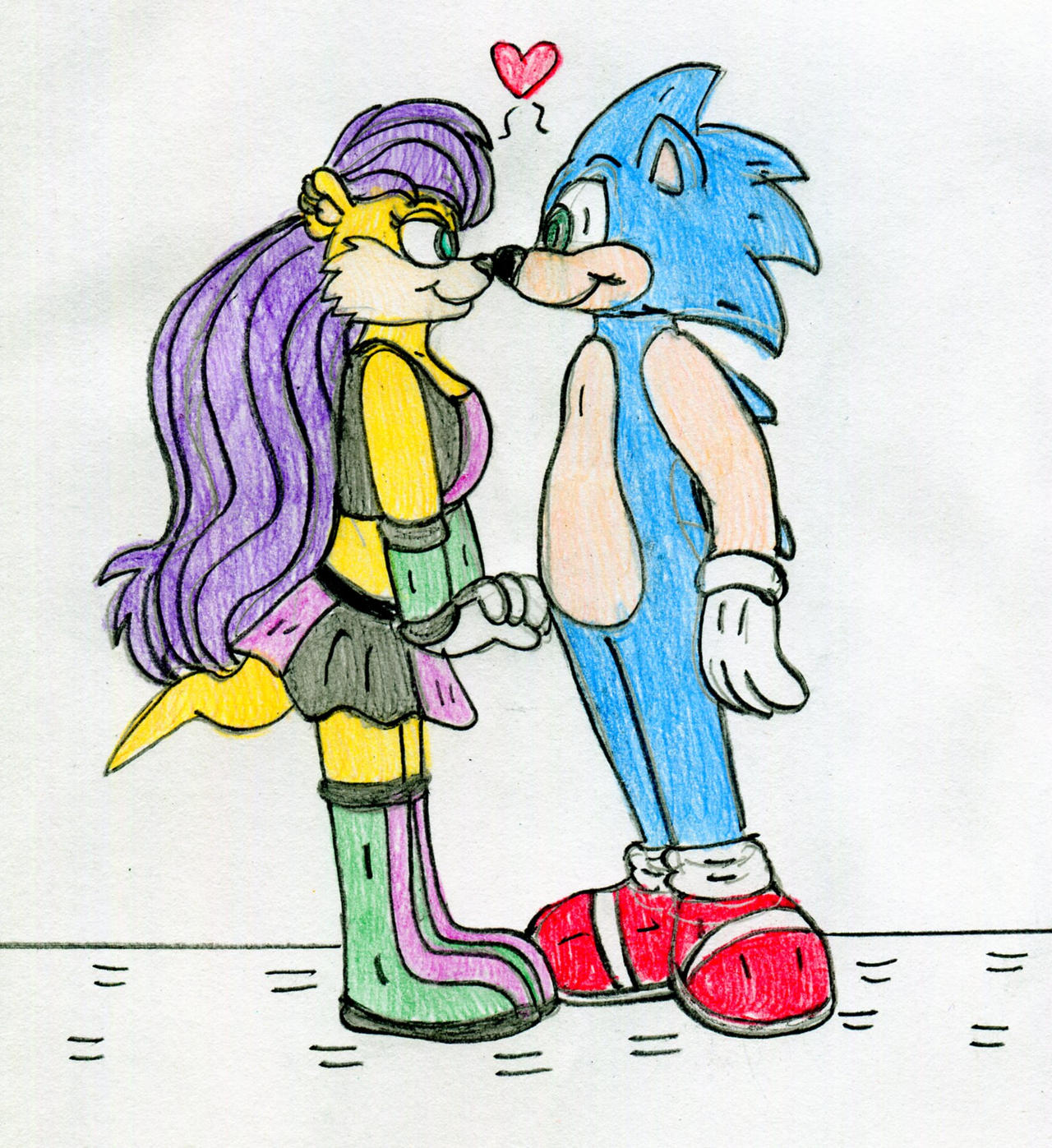 Jose Ramiro Deviantart Sonic Sonic and Mina by Jose-Ramiro on DeviantArt
