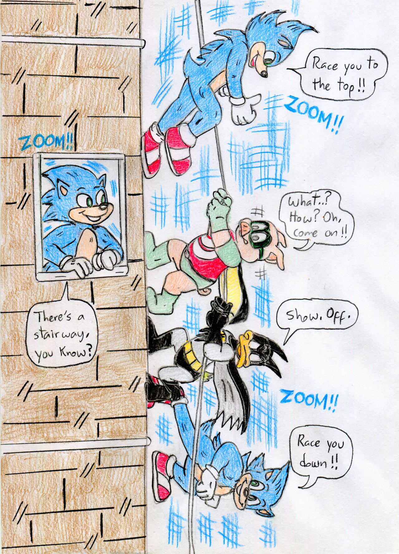 Jose Ramiro Deviantart Sonic Batduck, Decoy and Sonic by Jose-Ramiro on DeviantArt