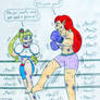 Kickboxing Queen Beryl vs Sailor Moon