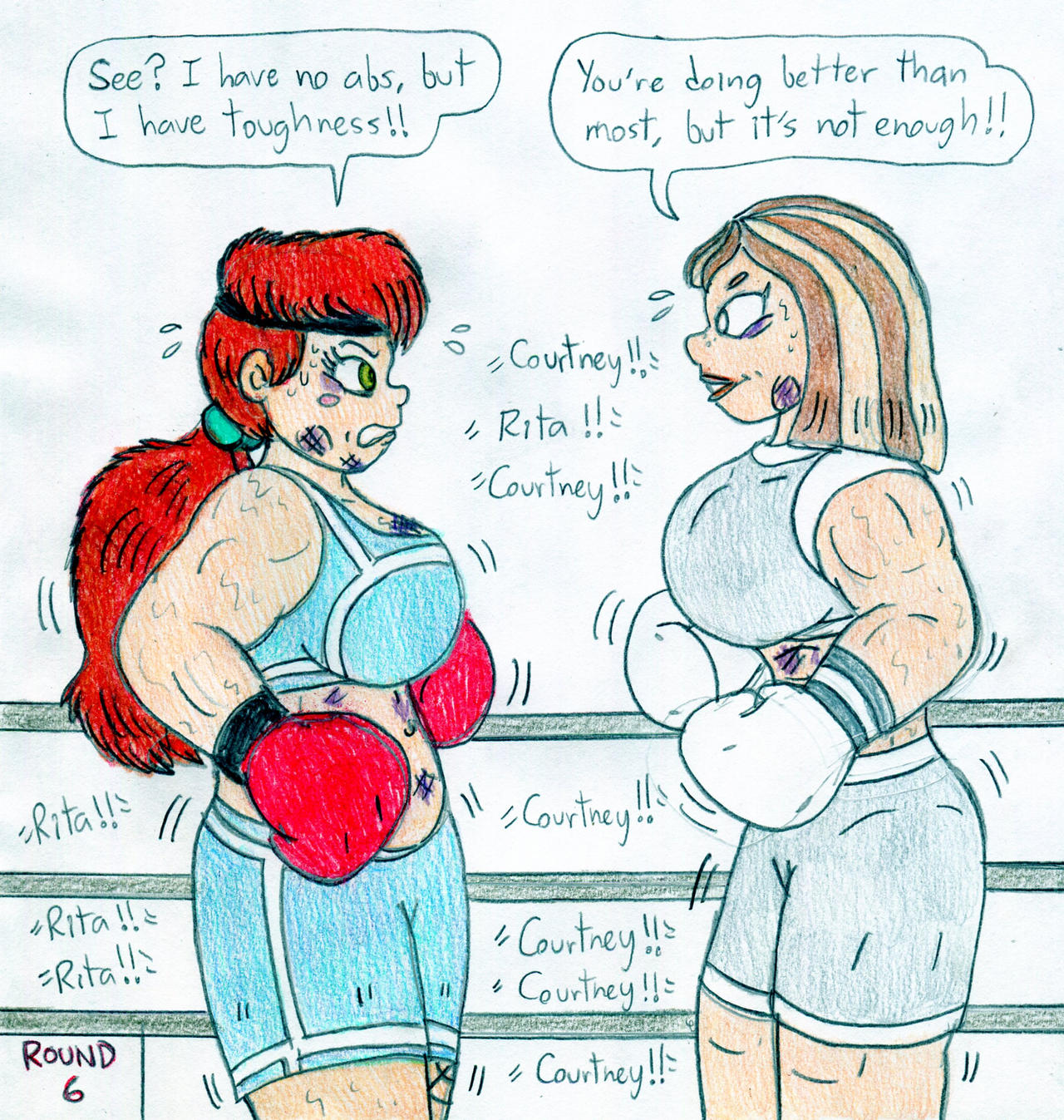 Jose Ramiro Coutney Boxing Courtney vs Rita Coco by Jose-Ramiro on DeviantArt