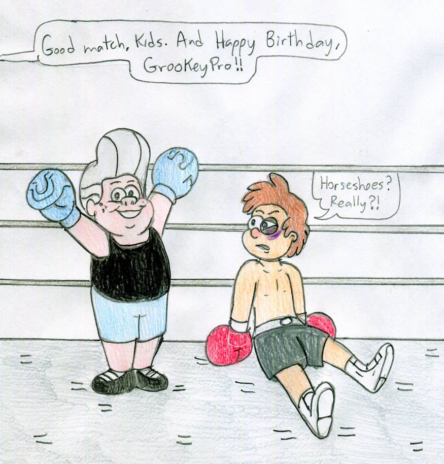 Boxing and Bday - GrookeyPro by Jose-Ramiro on DeviantArt
