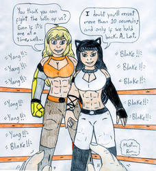 Wrestling You vs Blake and Yang