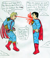 Superman vs Homelander