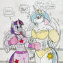 Boxing Twilight vs Celestia