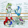 Wrestling Moon and Looney