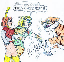 TD Heroines vs Shere Khan