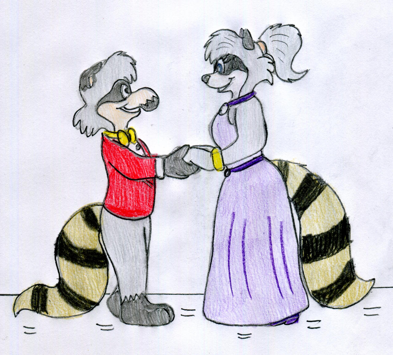 Lisa Racoon Bert and Lisa Raccoon by Jose-Ramiro on DeviantArt