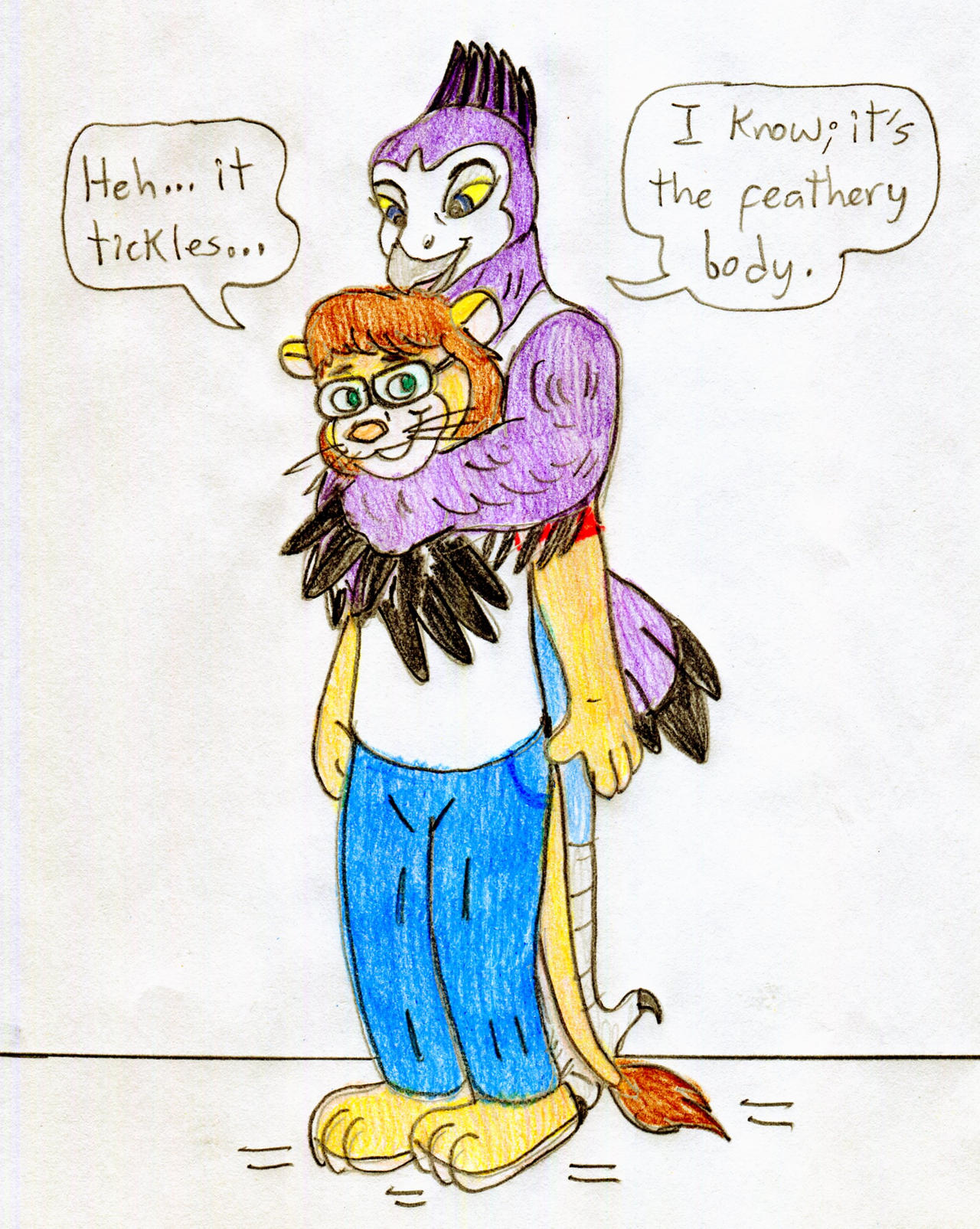 Ricky and Anthro Anga by Jose-Ramiro on DeviantArt