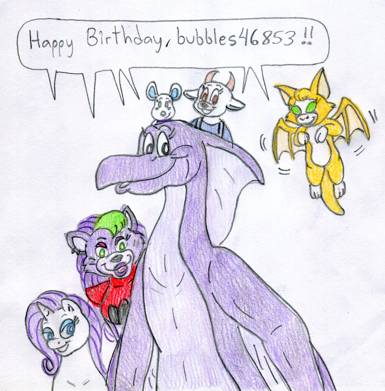 Jose Ramiro Deviantart Sonic Bday - bubbles46853 by Jose-Ramiro on DeviantArt