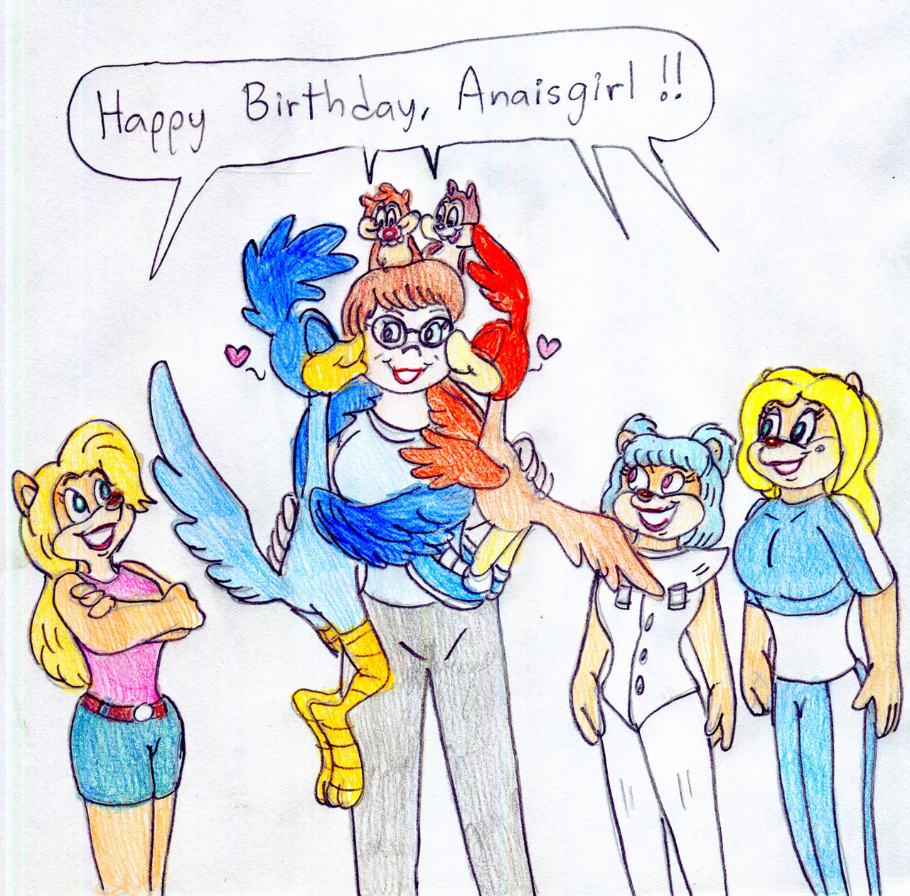 Bday - Anaisgirl by Jose-Ramiro on DeviantArt