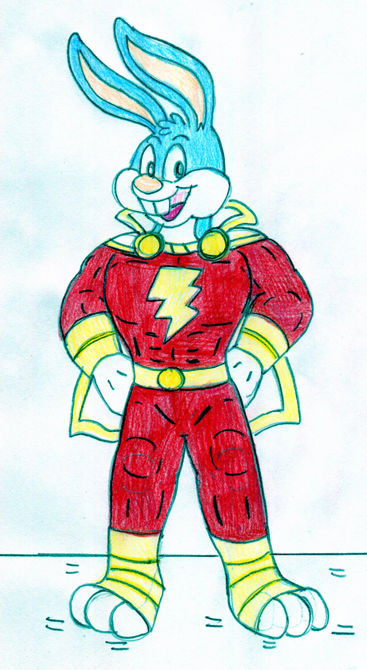 SHAZAM Buster Bunny by Jose-Ramiro on DeviantArt