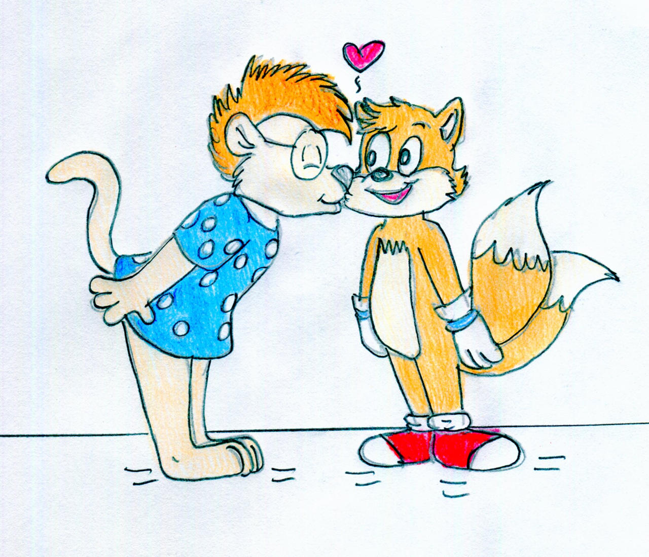Jose Ramiro Deviantart Sonic Kate and Tails by Jose-Ramiro on DeviantArt