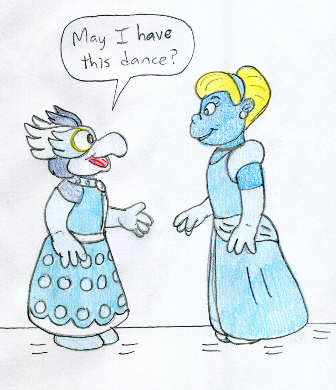 CinderBella and Gonzorella by Jose-Ramiro on DeviantArt