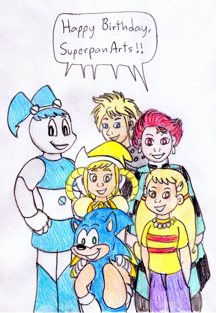 Jose Ramiro Deviantart Sonic Bday - SuperpanArts by Jose-Ramiro on DeviantArt