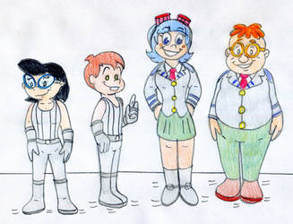 MHA Non-Hero Nicktoons Students -3 by Jose-Ramiro