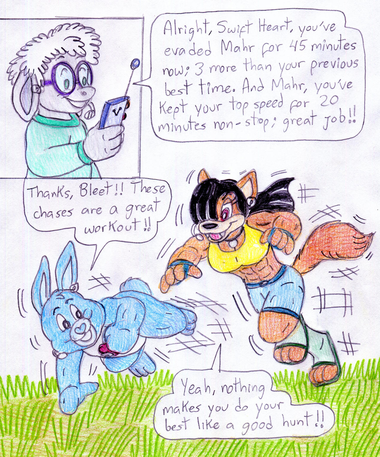 Swift Heart Rabbit Inflation Mahr, Bleet and Swift Heart Rabbit by Jose-Ramiro on DeviantArt