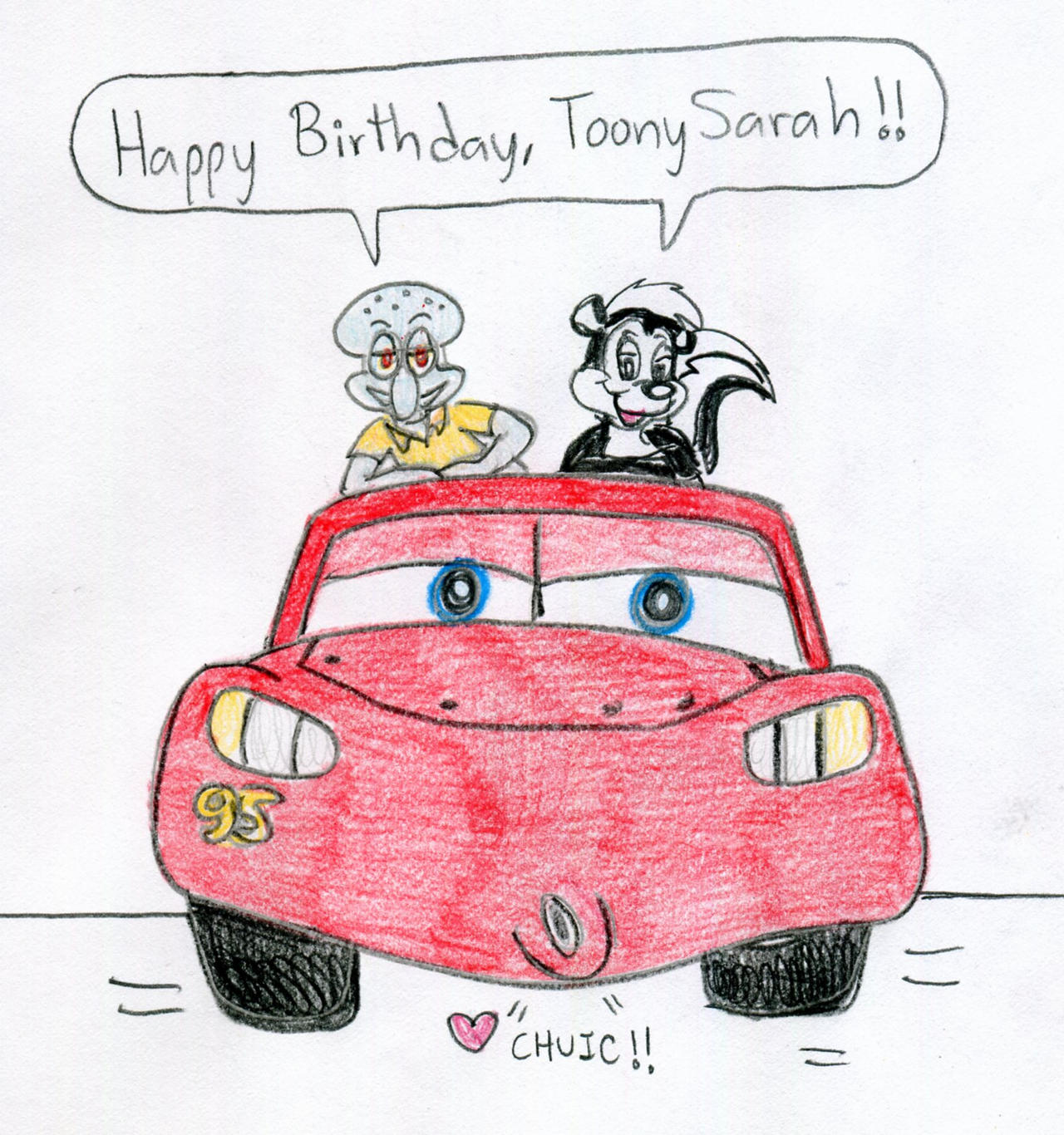 Bday - ToonySarah by Jose-Ramiro on DeviantArt