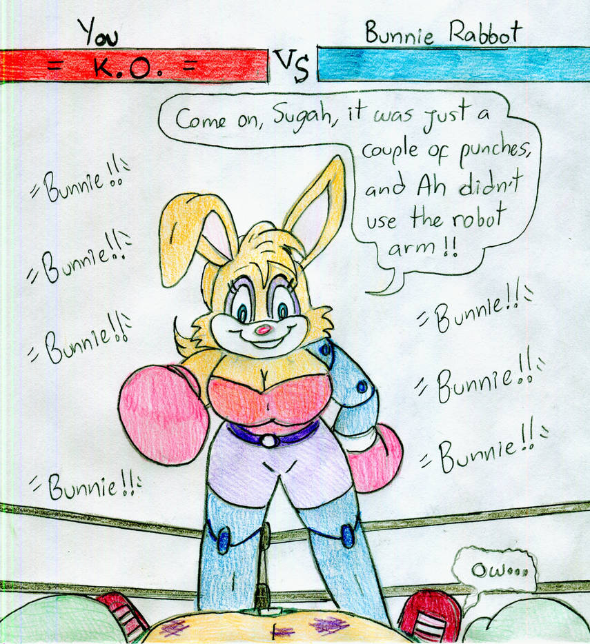 Boxing You vs Bunnie Rabbot by Jose-Ramiro on DeviantArt