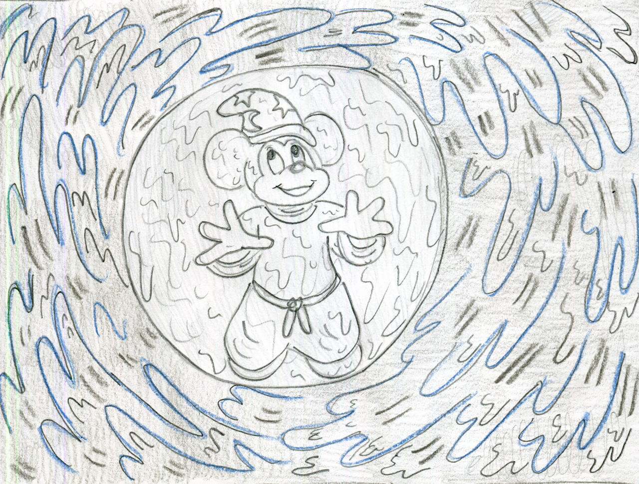 Platinum Whirlpool Mickey Mouse by Jose-Ramiro on DeviantArt