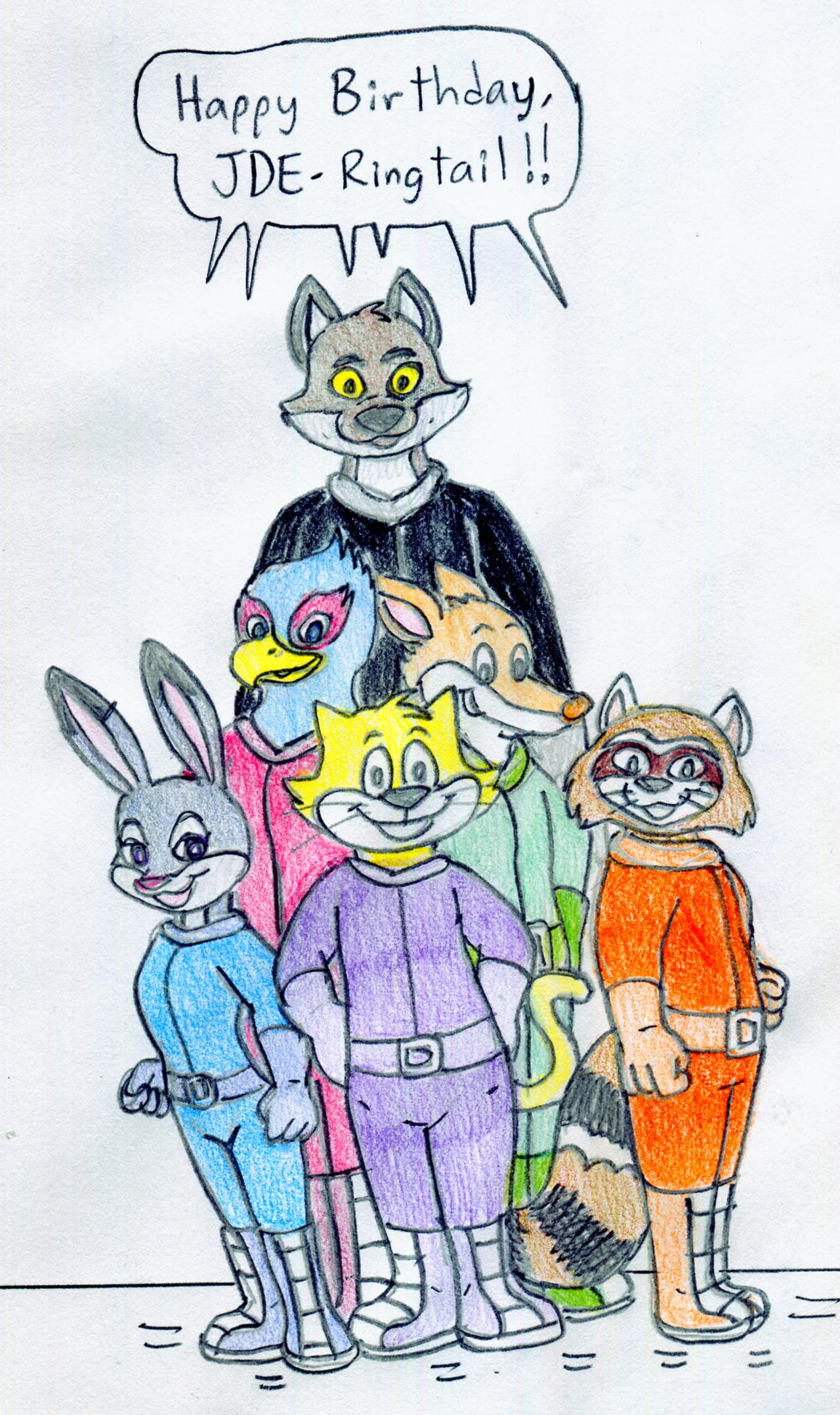 Deviantart Ringtail Bday - JDE-Ringtail by Jose-Ramiro on DeviantArt
