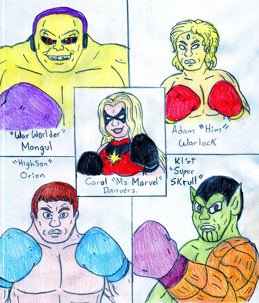 Ms Marvel's Boxing Rivals by Jose-Ramiro on DeviantArt