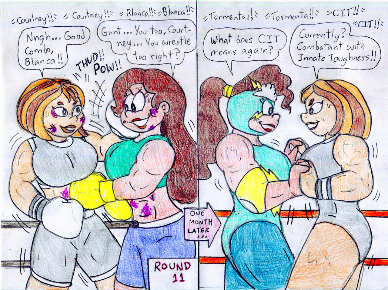 Jose Ramiro Coutney Boxing and Wrestling - Courtney vs Tormenta by Jose-Ramiro on DeviantArt