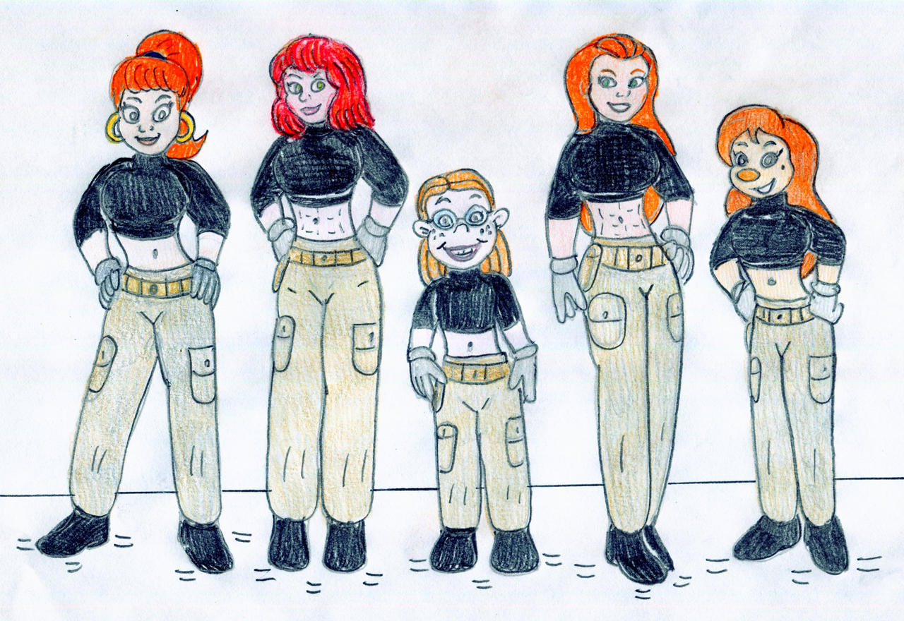 Kim Possible in ninja outfit by Jamartone on DeviantArt