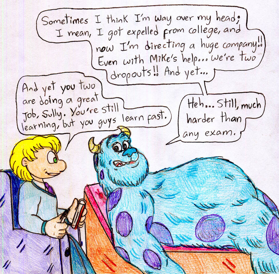 Dr Arnold and Sully by Jose-Ramiro on DeviantArt