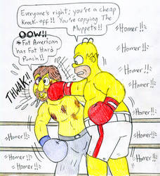 Boxing Homer vs Gela