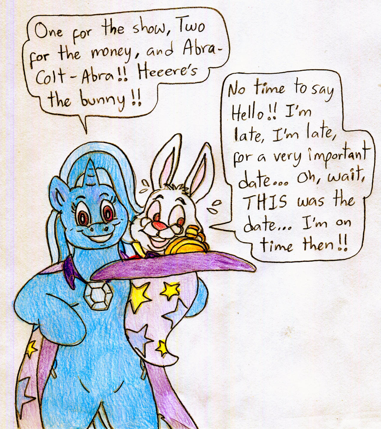 Trixie's Magical Hat - White Rabbit by Jose-Ramiro on DeviantArt