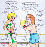 Boxing Cody vs Max - onepiece7 by Jose-Ramiro