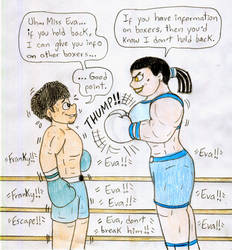 Boxing Eva vs Franky Franklin by Jose-Ramiro