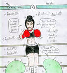 Boxing You vs Azula by Jose-Ramiro