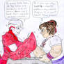 Armwrestling Luisa vs Scorpia