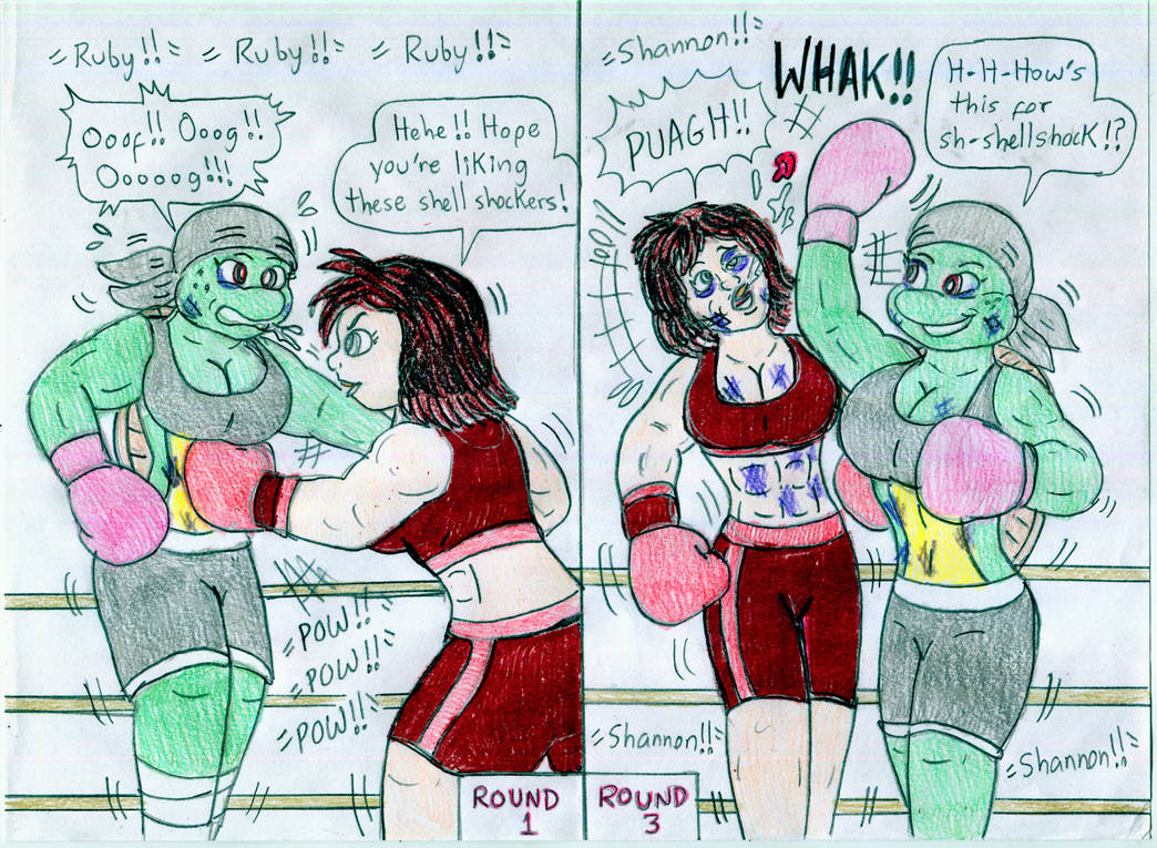 Boxing Ruby vs Shannon by Jose-Ramiro on DeviantArt